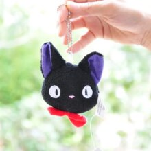 Anime Jiji Black Cat Plush Soft Stuffed Keychain Pendant Anime Jiji Black Cat Plush Soft Stuffed Keychain Pendant