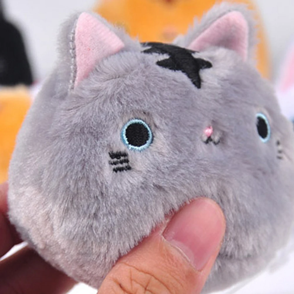 Kawaii Cat Cartoon Stuffed Toy Plush Keychain