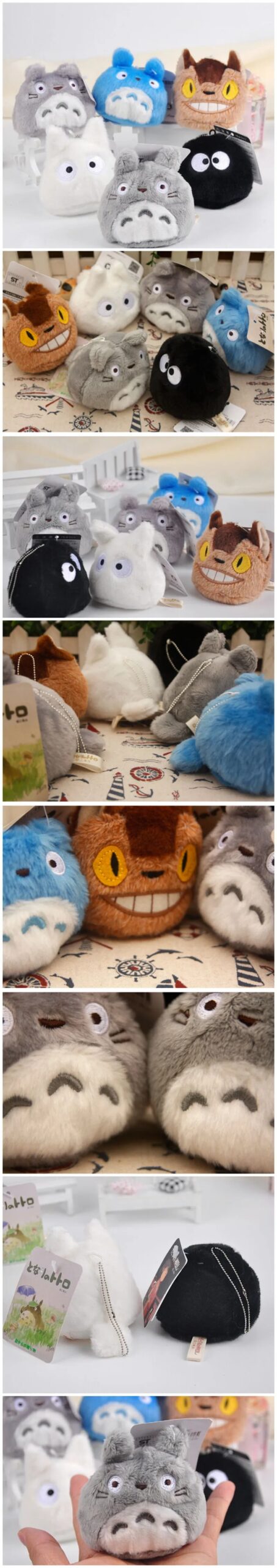 Mini Cat Cartoon Stuffed Plush Toy Kawaii Keychain Mini Cat Cartoon Stuffed Plush Toy Kawaii Keychain