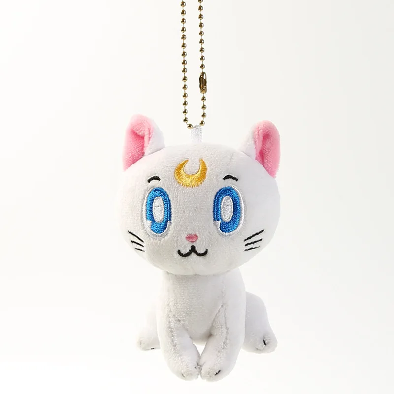 Sailor Moon Luna Cat Cartoon Stuffed Plush Toy Keychain