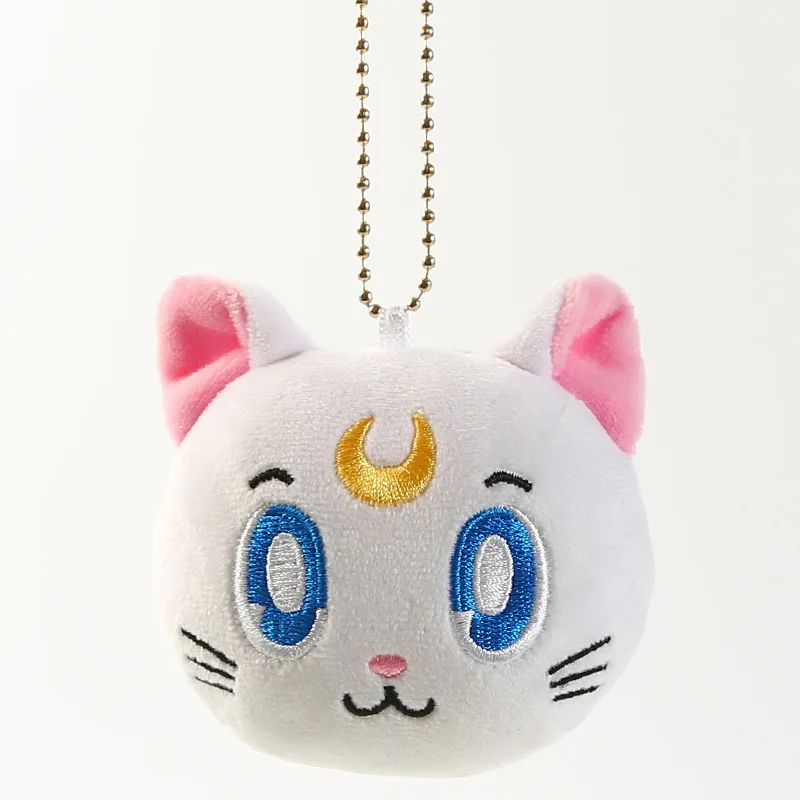 Sailor Moon Luna Cat Cartoon Stuffed Plush Toy Keychain
