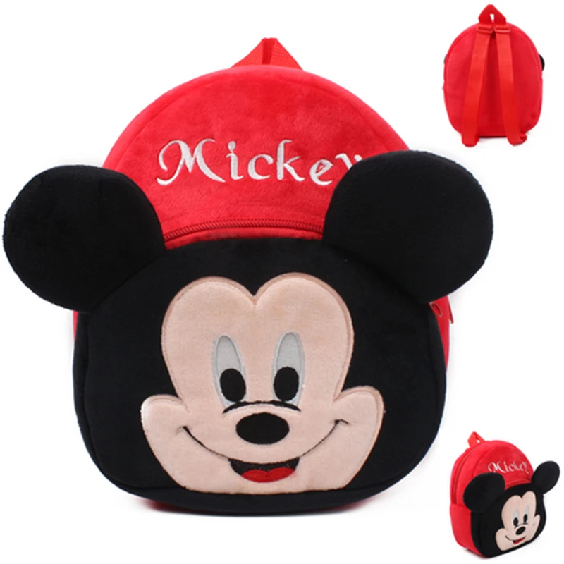 Mickey Minnie Cartoon Design School Bag