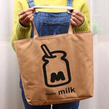 Design Canvas Pocket Tote Bag Design Canvas Pocket Tote Bag