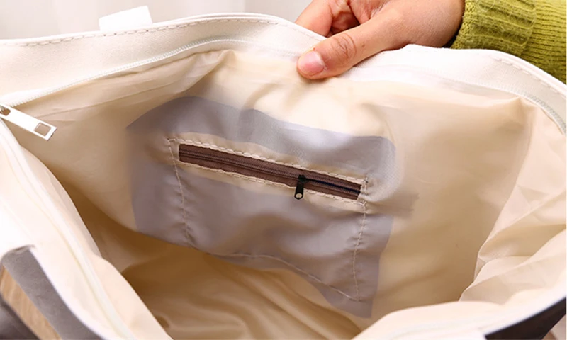 Design Canvas Pocket Tote Bag