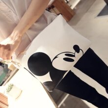 Hello Kitty Minnie Mickey Cartoon Leather Handbag Hello Kitty Minnie Mickey Cartoon Leather Handbag