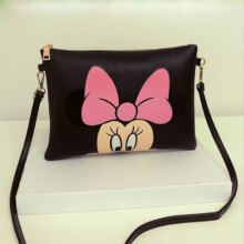 Hello Kitty Minnie Mickey Cartoon Leather Handbag Hello Kitty Minnie Mickey Cartoon Leather Handbag
