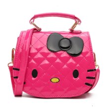Hello Kitty Cat Cartoon PU Waterproof Mini Handbag Hello Kitty Cat Cartoon PU Waterproof Mini Handbag
