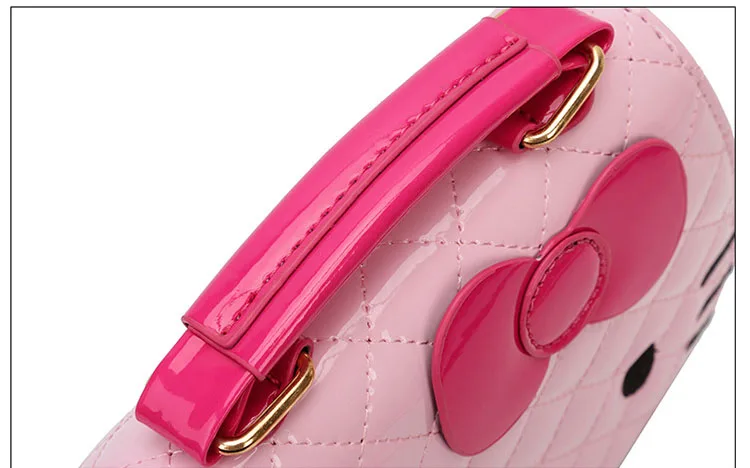 Hello Kitty Cat Cartoon PU Waterproof Mini Handbag Hello Kitty Cat Cartoon PU Waterproof Mini Handbag