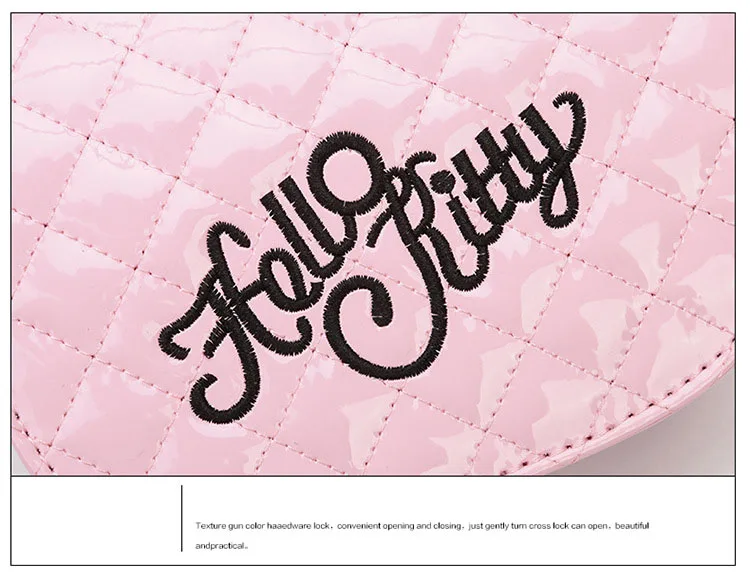 Hello Kitty Cat Cartoon PU Waterproof Mini Handbag Hello Kitty Cat Cartoon PU Waterproof Mini Handbag