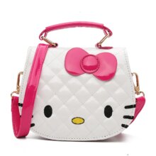 Hello Kitty Cat Cartoon PU Waterproof Mini Handbag Hello Kitty Cat Cartoon PU Waterproof Mini Handbag
