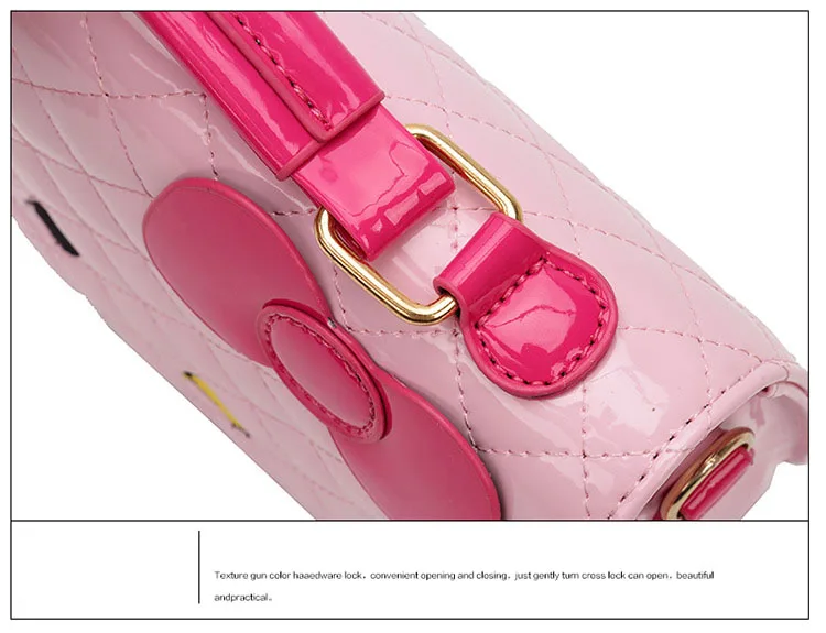 Hello Kitty Cat Cartoon PU Waterproof Mini Handbag Hello Kitty Cat Cartoon PU Waterproof Mini Handbag