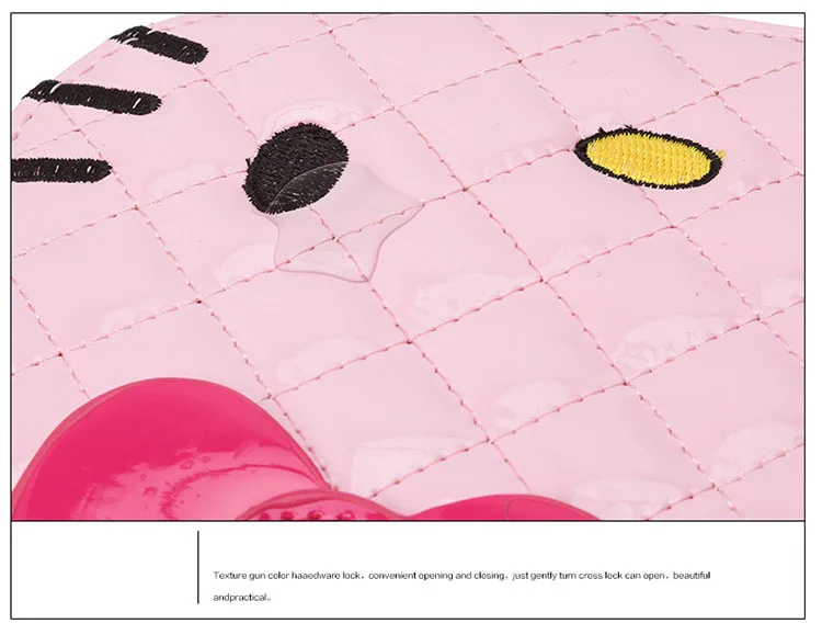 Hello Kitty Cat Cartoon PU Waterproof Mini Handbag Hello Kitty Cat Cartoon PU Waterproof Mini Handbag
