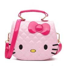 Hello Kitty Cat Cartoon PU Waterproof Mini Handbag Hello Kitty Cat Cartoon PU Waterproof Mini Handbag
