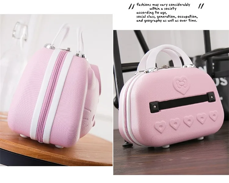 Hello Kitty Cartoon ABS Casual Storage Trolley Suitcase Hello Kitty Cartoon ABS Casual Storage Trolley Suitcase