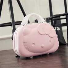 Hello Kitty Cartoon ABS Casual Storage Trolley Suitcase Hello Kitty Cartoon ABS Casual Storage Trolley Suitcase