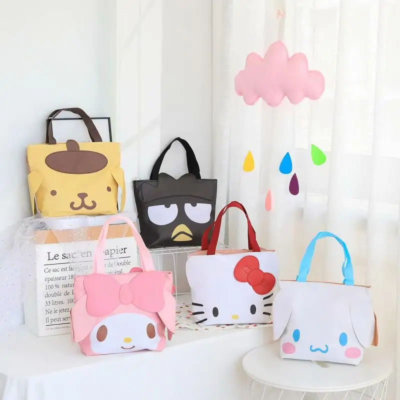Cartoon Hello Kitty My Melody Cinnamoroll PomPomPurin BadBadtz-Maru Handbag