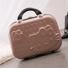 Hello Kitty Cartoon ABS Casual Storage Trolley Case Hello Kitty Cartoon ABS Casual Storage Trolley Case