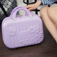 Hello Kitty Cartoon ABS Casual Storage Trolley Case Hello Kitty Cartoon ABS Casual Storage Trolley Case