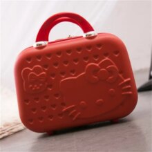 Hello Kitty Cartoon ABS Casual Storage Trolley Case Hello Kitty Cartoon ABS Casual Storage Trolley Case