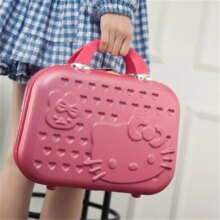 Hello Kitty Cartoon ABS Casual Storage Trolley Case Hello Kitty Cartoon ABS Casual Storage Trolley Case