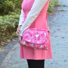 Cartoon Hello Kitty Oxford Mini Crossbody Bag Cartoon Hello Kitty Oxford Mini Crossbody Bag