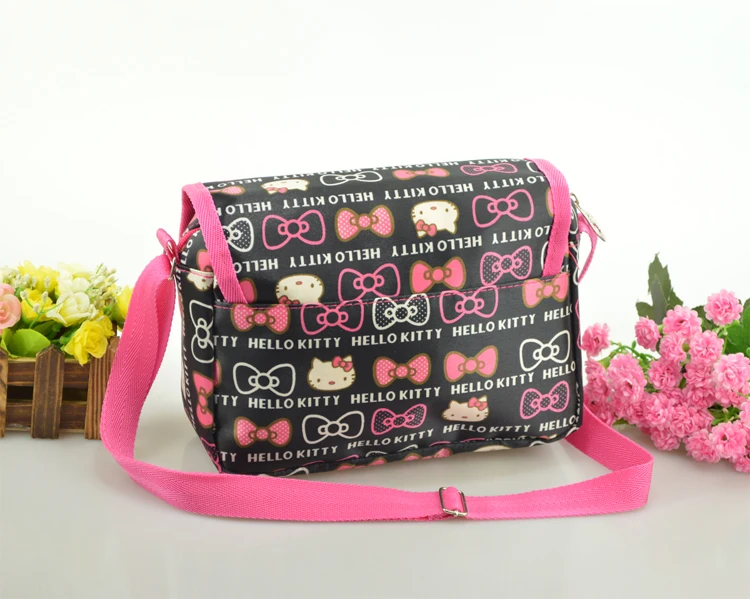 Cartoon Hello Kitty Oxford Mini Crossbody Bag