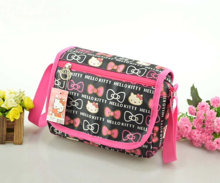 Cartoon Hello Kitty Oxford Mini Crossbody Bag