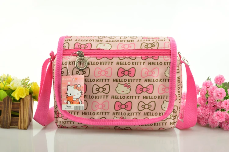 Cartoon Hello Kitty Oxford Mini Crossbody Bag