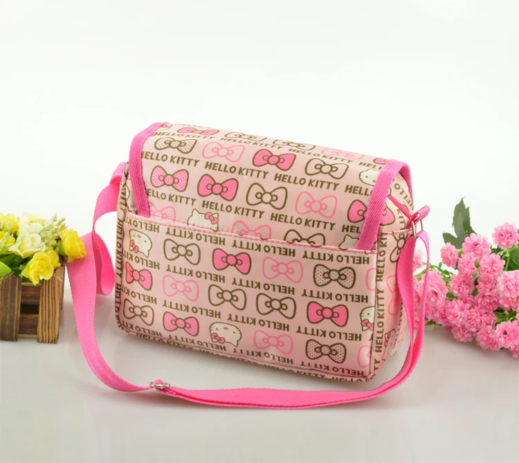 Cartoon Hello Kitty Oxford Mini Crossbody Bag