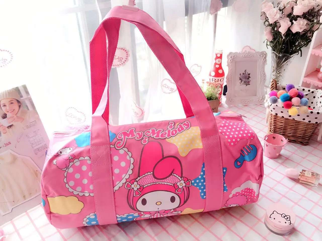 Cartoon Hello Kitty Star Shoulder Bag