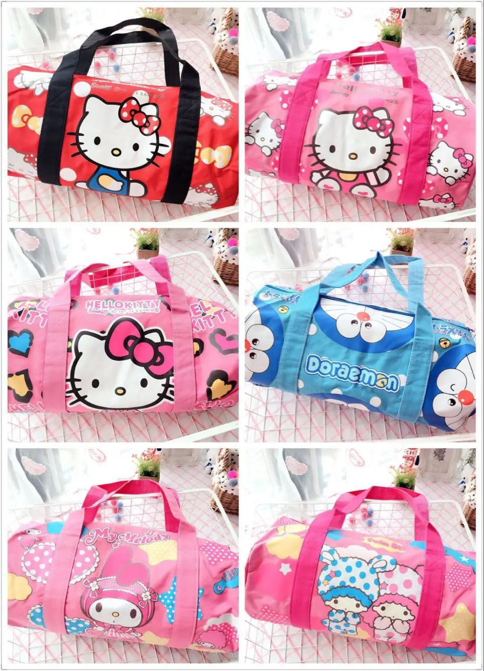 Cartoon Hello Kitty Star Shoulder Bag
