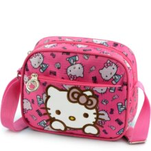 Cartoon Hello Kitty Bowknot Oxford Shoulder Bag Cartoon Hello Kitty Bowknot Oxford Shoulder Bag