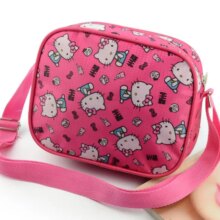 Cartoon Hello Kitty Bowknot Oxford Shoulder Bag Cartoon Hello Kitty Bowknot Oxford Shoulder Bag
