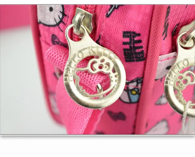 Cartoon Hello Kitty Bowknot Oxford Shoulder Bag