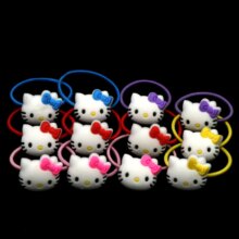 Hello Kitty Cartoon Soft Plastic Snap Hairpin Hello Kitty Cartoon Soft Plastic Snap Hairpin