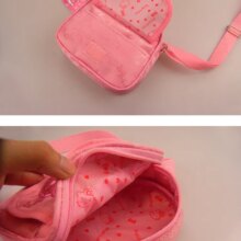 Cartoon Pink Hello Kitty Shoulder Handbag For Girls Cartoon Pink Hello Kitty Shoulder Handbag For Girls
