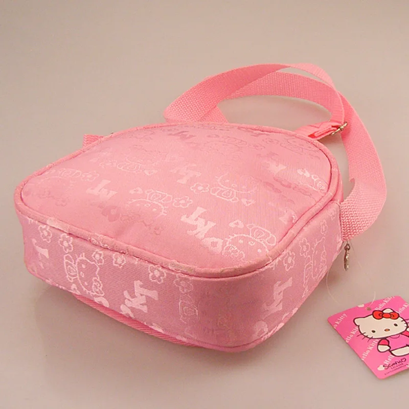 Cartoon Pink Hello Kitty Shoulder Handbag For Girls Cartoon Pink Hello Kitty Shoulder Handbag For Girls