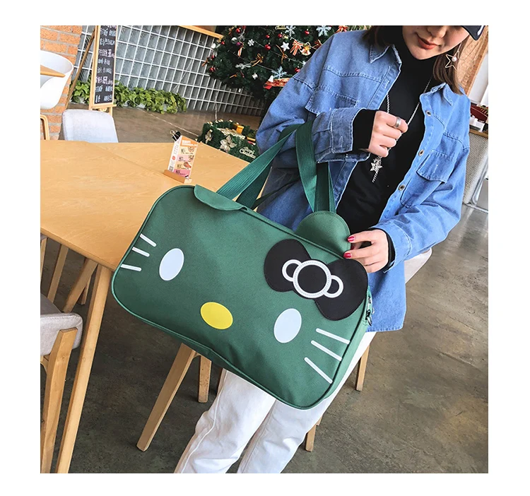 Hello Kitty Cartoon Cat Travel Large Capacity Waterproof Storage Bag