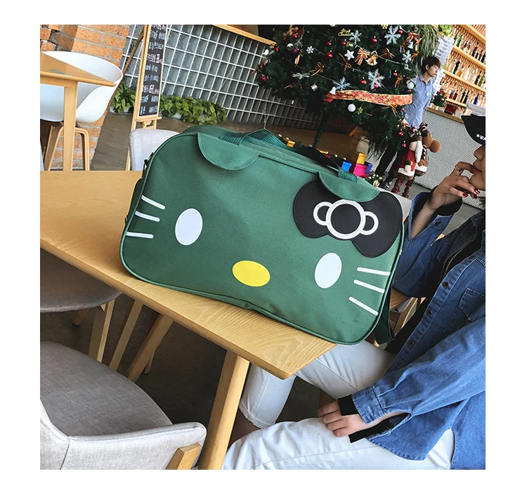 Hello Kitty Cartoon Cat Travel Large Capacity Waterproof Storage Bag
