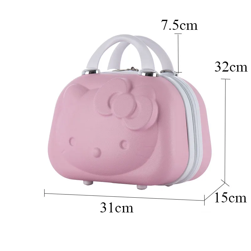 Hello Kitty Fashion Waterproof Travel Cosmetic Suitcase Hello Kitty Fashion Waterproof Travel Cosmetic Suitcase