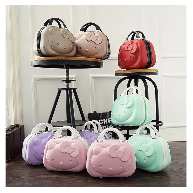 Hello Kitty Fashion Waterproof Travel Cosmetic Suitcase Hello Kitty Fashion Waterproof Travel Cosmetic Suitcase