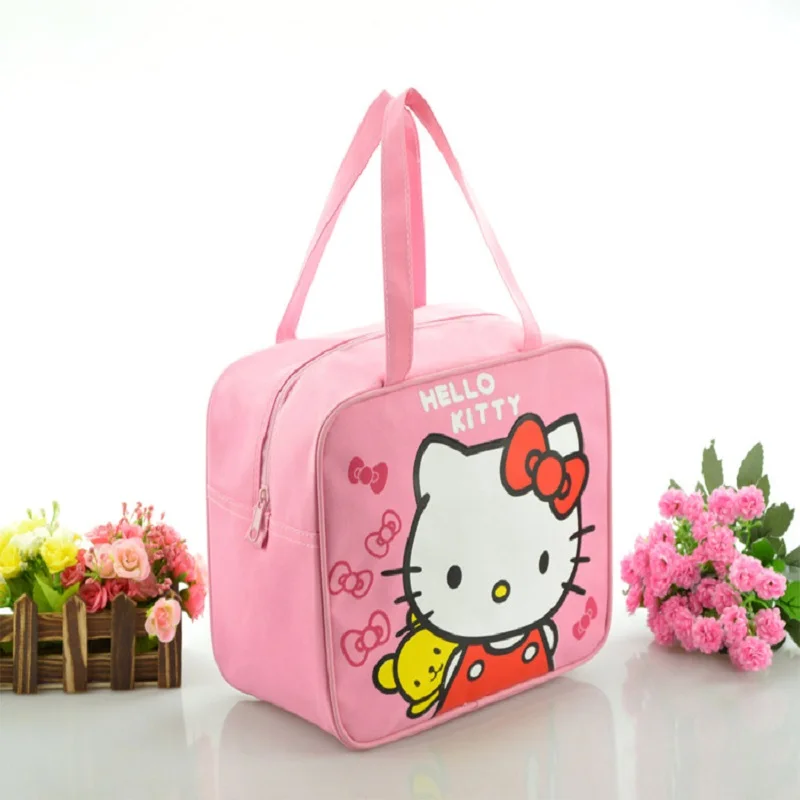 Kawaii Hello Kitty Cotton Lunch Bag For Kids