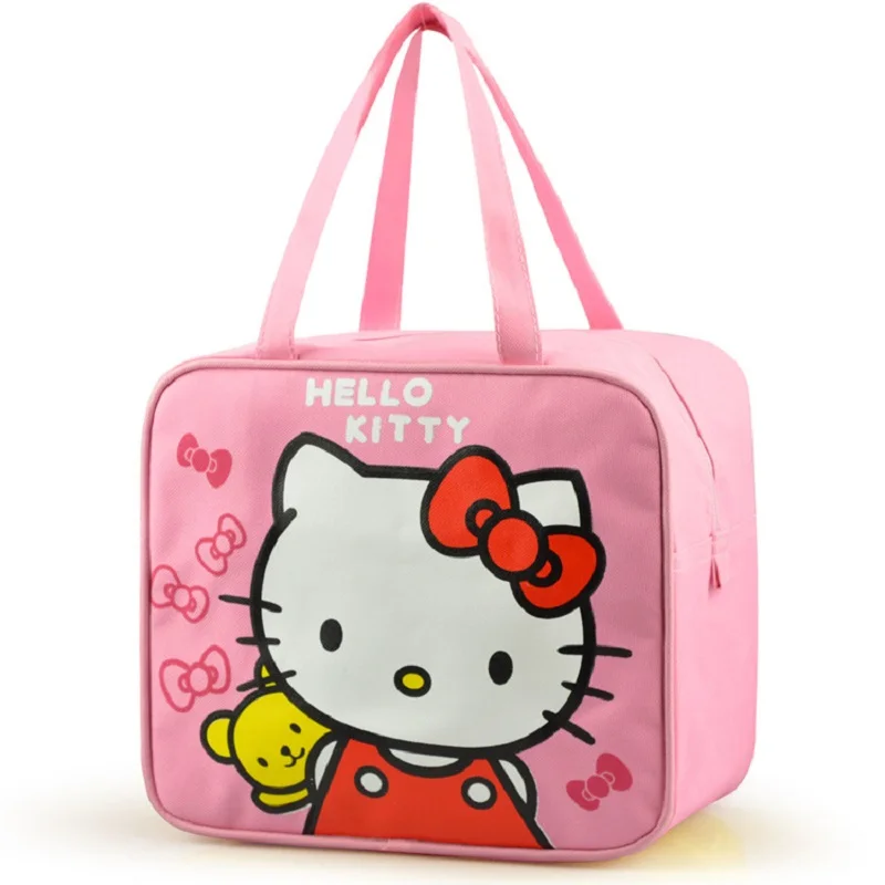 Kawaii Hello Kitty Cotton Lunch Bag For Kids