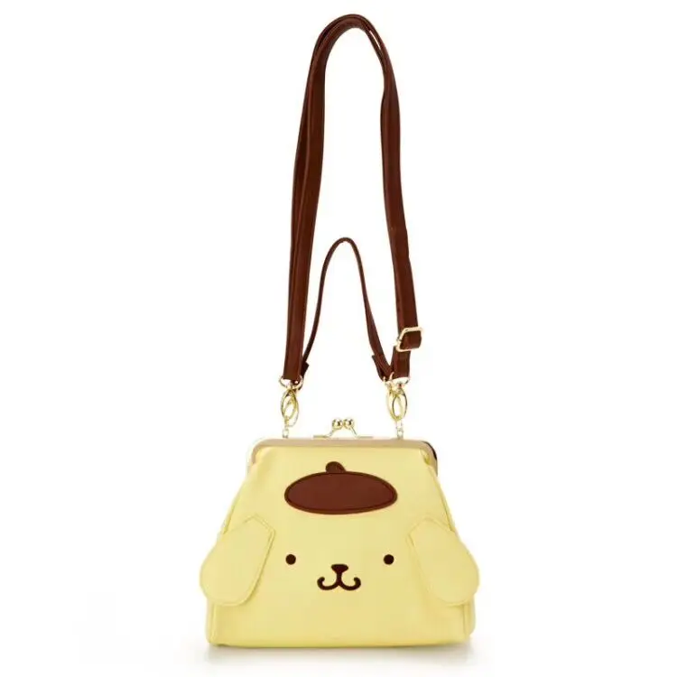 Cartoon Hello Kitty My Melody Cinnamoroll PomPomPurin Prints Shoulder Bag For Women