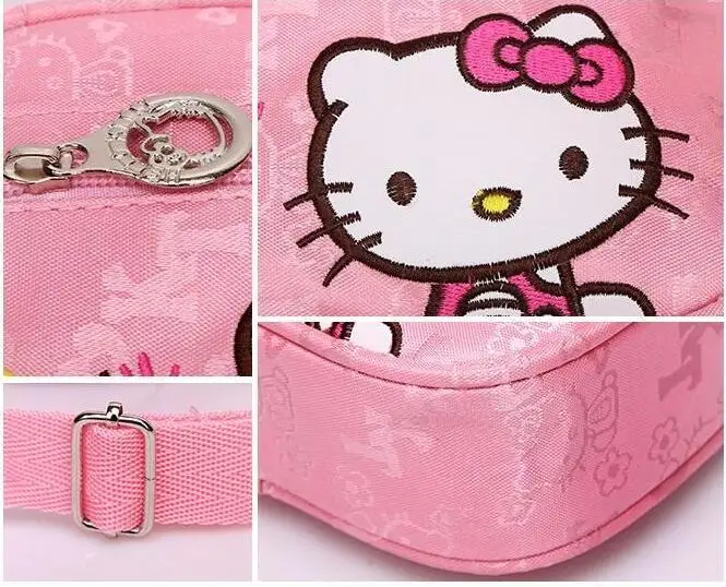 Hello Kitty Cartoon Pink Shoulder Bag