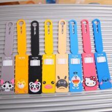 Cartoon Hello Kitty Duck Prints Suitcase Tag ID Holder Accessories Cartoon Hello Kitty Duck Prints Suitcase Tag ID Holder Accessories