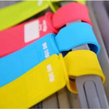 Cartoon Hello Kitty Duck Prints Suitcase Tag ID Holder Accessories Cartoon Hello Kitty Duck Prints Suitcase Tag ID Holder Accessories