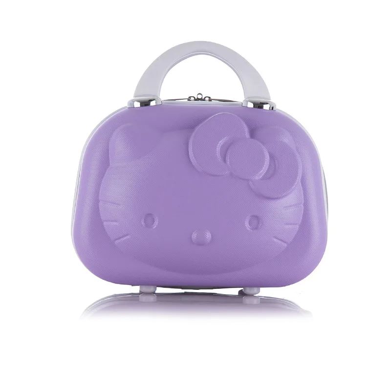 Cartoon 3D Hello Kitty Pattern Cosmetic Tourism Suitcase Cartoon 3D Hello Kitty Pattern Cosmetic Tourism Suitcase