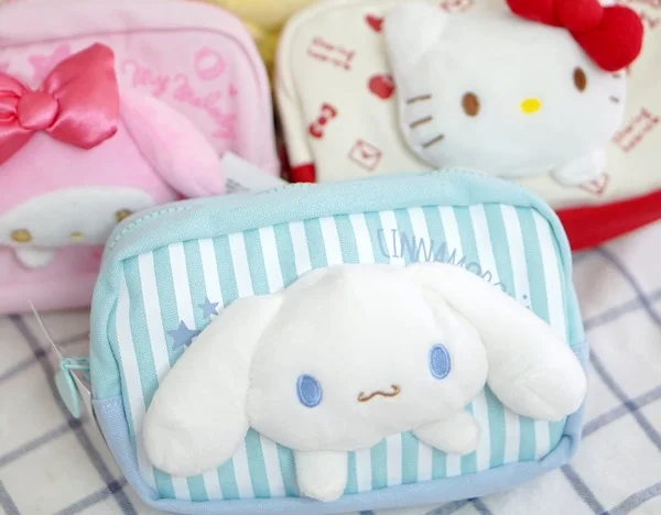 Hello Kitty My Melody Cinnamoroll Pudding Dog Cartoon Cosmetic Bag