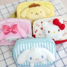 Hello Kitty My Melody Cinnamoroll Pudding Dog Cartoon Cosmetic Bag Hello Kitty My Melody Cinnamoroll Pudding Dog Cartoon Cosmetic Bag